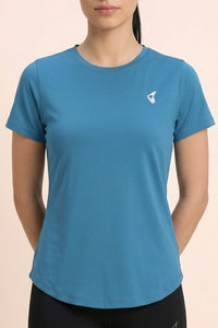 Zelocity Quick Dry Relaxed Top - Saxony Blue — thumbnail 5